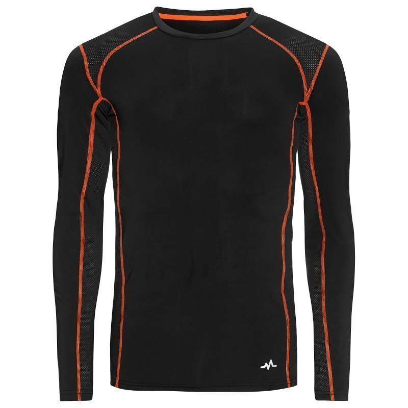 180 bpm Men's Tech Roundneck M Dark Navy/Flame