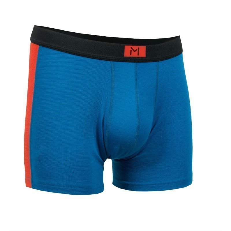 Aclima Lars Monsen Anárjohka Warmwool Boxer Man S JET BLACK/POINCIANA/BLUE