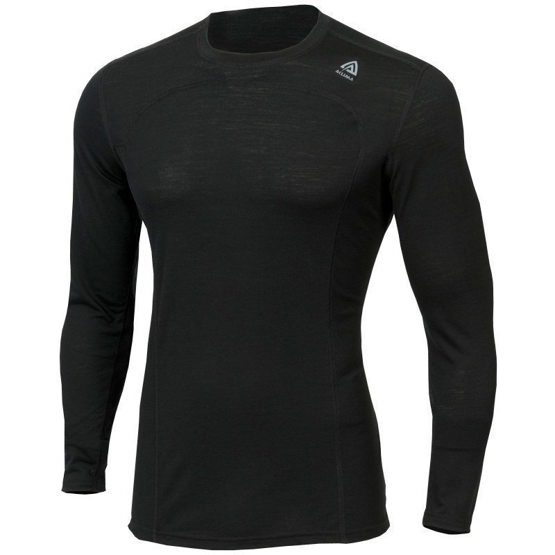 Aclima Lightwool Crew Neck Man XL Jet Black