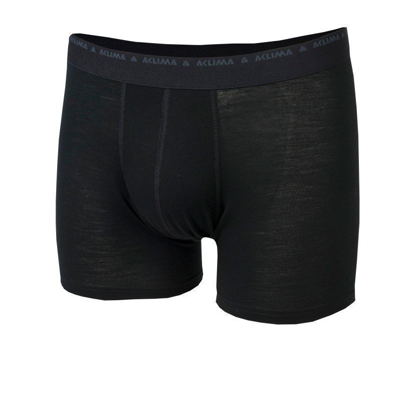Aclima Lightwool Shorts Man L Jet Black