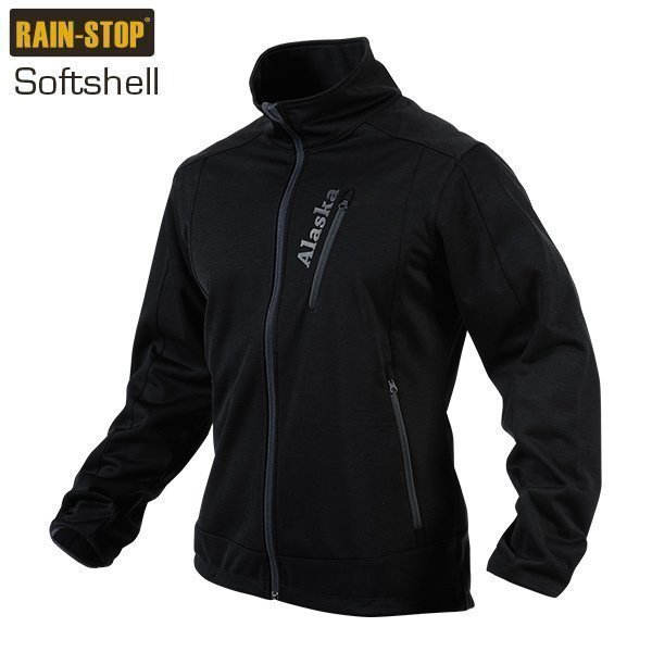 Alaska Meade Softshell-takki Musta