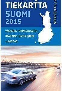 Autoilijan Tiekartta Suomi 2015