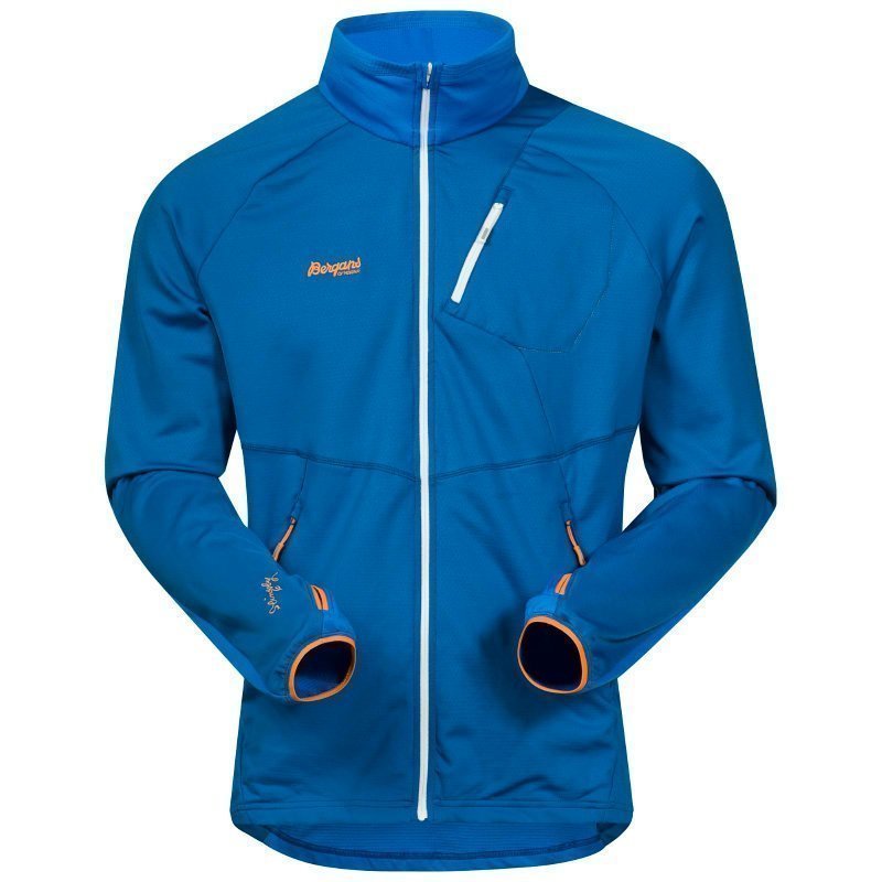 Bergans Galdebergtind Jacket M Ocean/Athensblue/Pumpkin