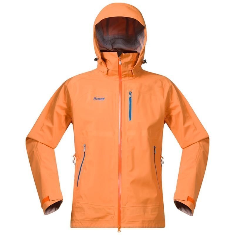Bergans Gjende Jacket L Pumpkin/Athensblue/Alu