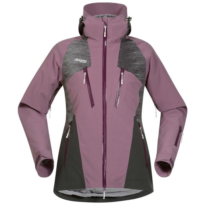 Bergans Oppdal Insulated Lady Jacket XS Dusty Plum/Solid Charcoal/Plum