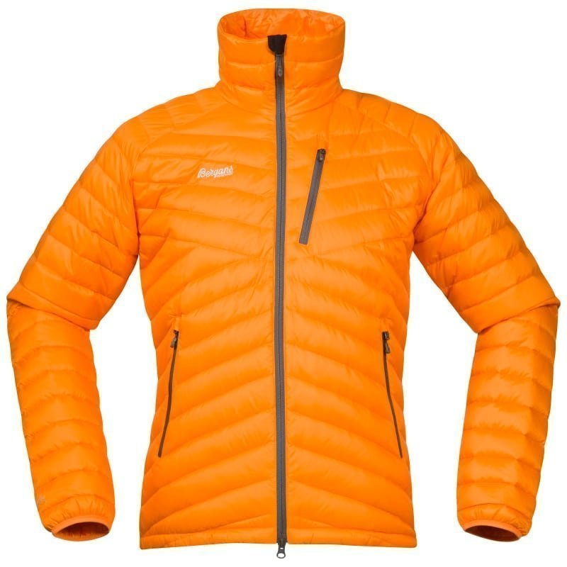 Bergans Slingsbytind Down Jacket S Pumpkin/Solid Dk Grey/Alu