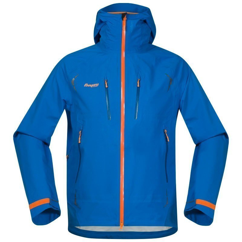 Bergans Storen Jacket M Athens Blue/Ocean/Pumpkin
