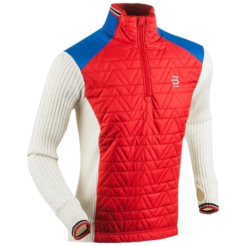 Bjørn Dæhlie Half Zip Comfy XL High Risk Red