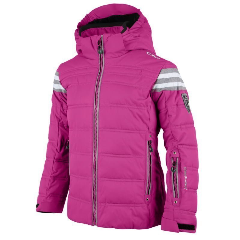 CMP Girl Champoluc Ski Jacket 128 Hot Pink