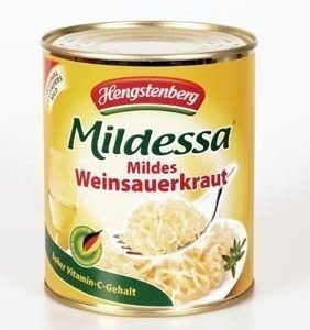 Can safe Hengstenberg Sauerkraut