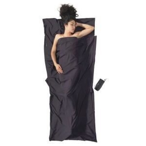 Cocoon TravelSheet SilkWeight matkalakana harmaa
