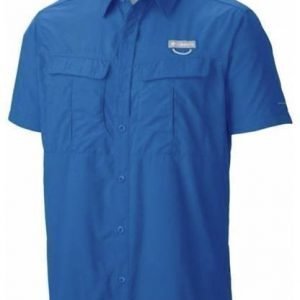 Columbia Cascades Explorer Short Sleeve Shirt Sininen S