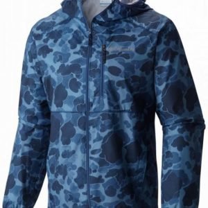 Columbia Flashback Windbreaker Print Tummansininen S