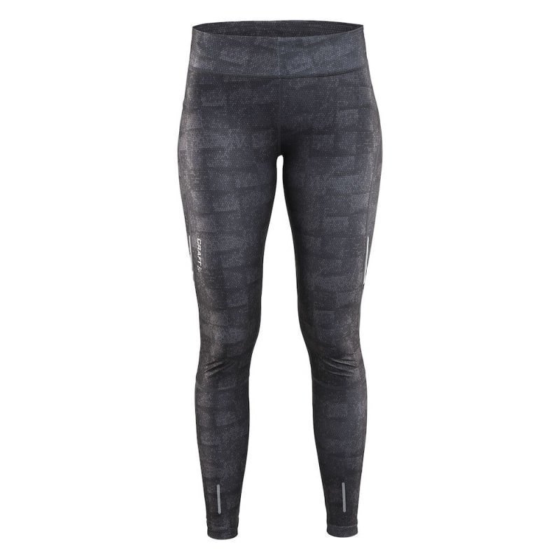 Craft Devotion Tights Women's L P Square Grey / Black