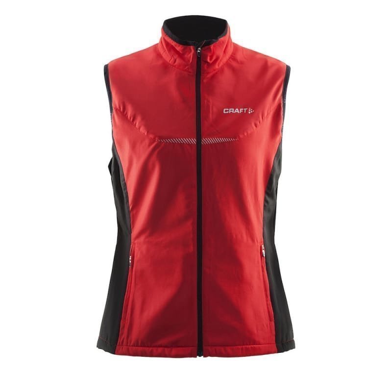 Craft Warm Vest W M Red