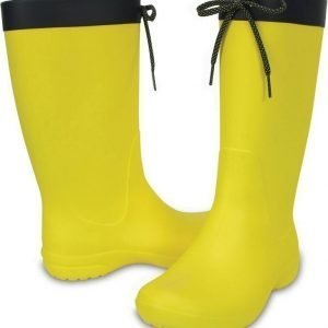 Crocs Freesail Rain Boot Women's Lemon USW 7