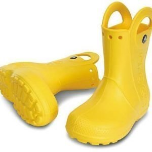 Crocs Kids Handle It Rain Boot Keltainen C8
