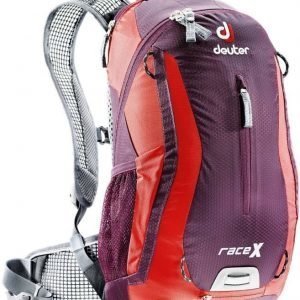 Deuter P Race X Tummanpunainen