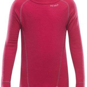 Devold Duo Active Kids Shirt Raspberry 8