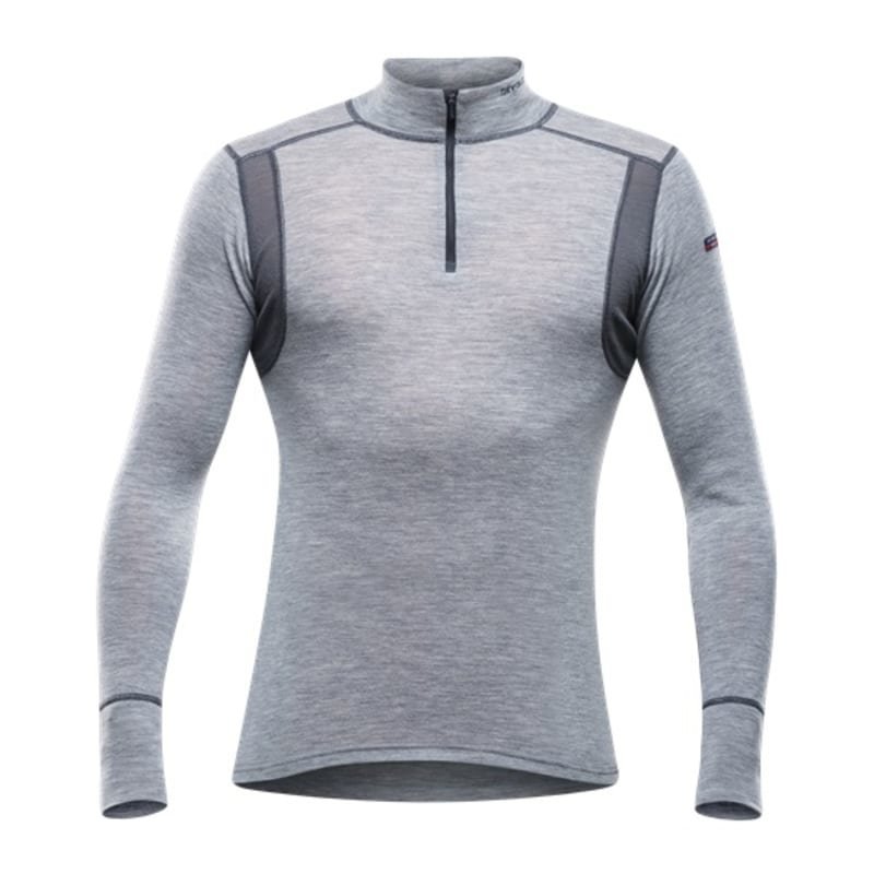 Devold Hiking Man Half Zip Neck XL Grey Melange
