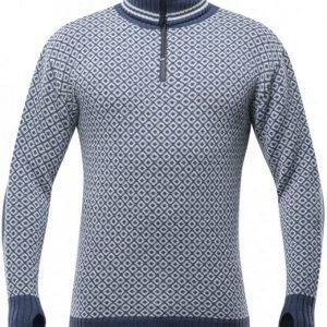 Devold Slogen Zip Neck Sininen L