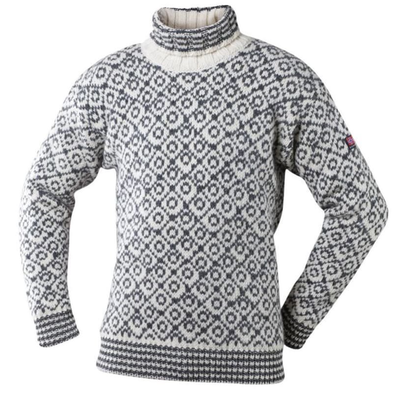Devold Svalbard Sweater High Neck S Offwhite/Anthracite