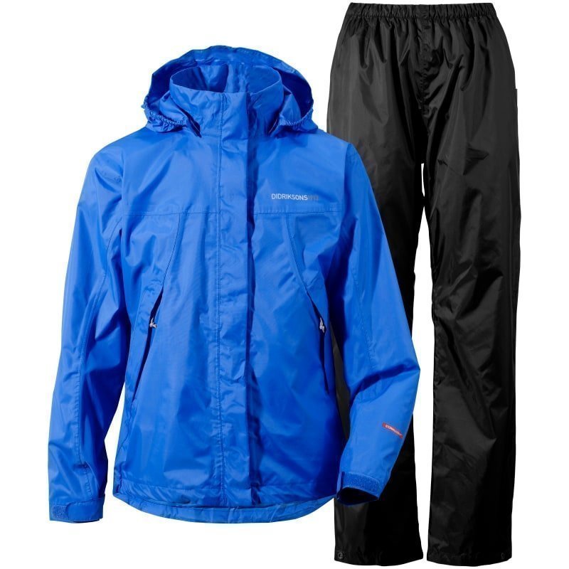 Didriksons Girl's Main Set 120 Aqua Blue