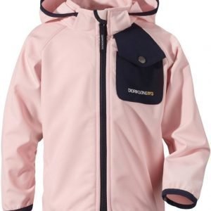 Didriksons Otego Kid's Jacket Vaaleanpunainen 120
