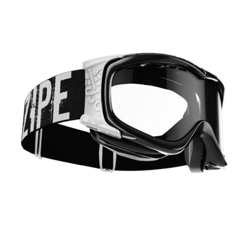 Dr.Zipe Mistress 1SIZE Shiny Black and White