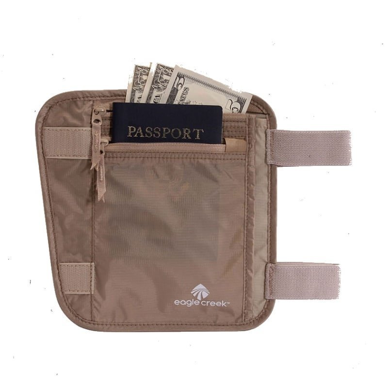 Eagle Creek Undercover Leg Wallet Khaki