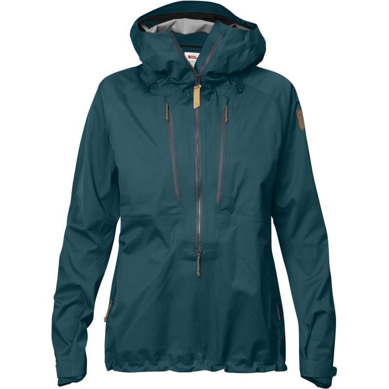 Fjällräven Keb Eco-Shell Anorak W L Glacier Green