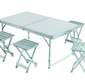 Grand Canyon Pack table Retkipäytä tuoleilla neljälle