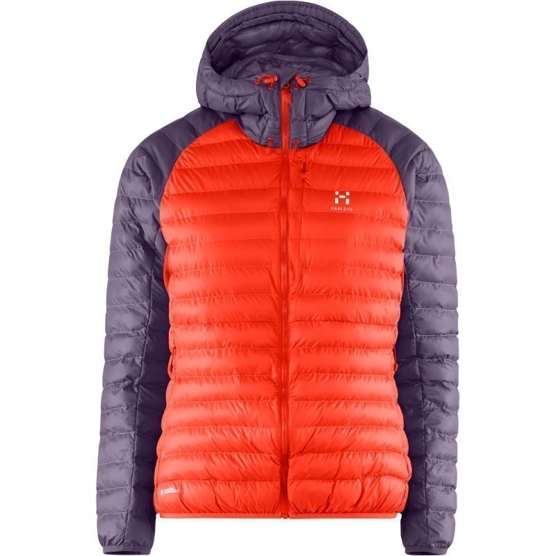 Haglöfs Essens Mimic Hood Women's M Acai Berry/Habanero