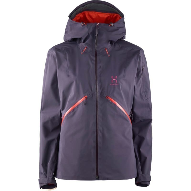 Haglöfs Khione Jacket Women S Acai Berry