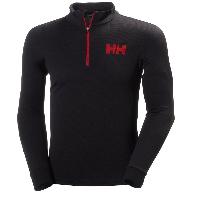 Helly Hansen HH Active Flow 1/2 Zip XXL Black/Flag Red