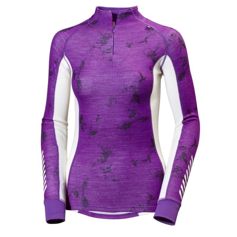 Helly Hansen Women's HH Warm Freeze 1/2 Zip S Sunburned Purple