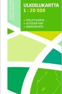 Helvetinjärvi Seitseminen 1:20 000 ulkoilukartta 2012