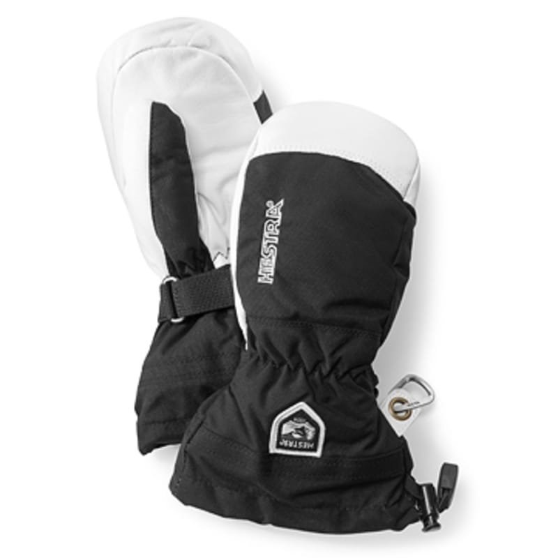 Hestra Army Leather Heli Ski Mitt Jr 4 Black