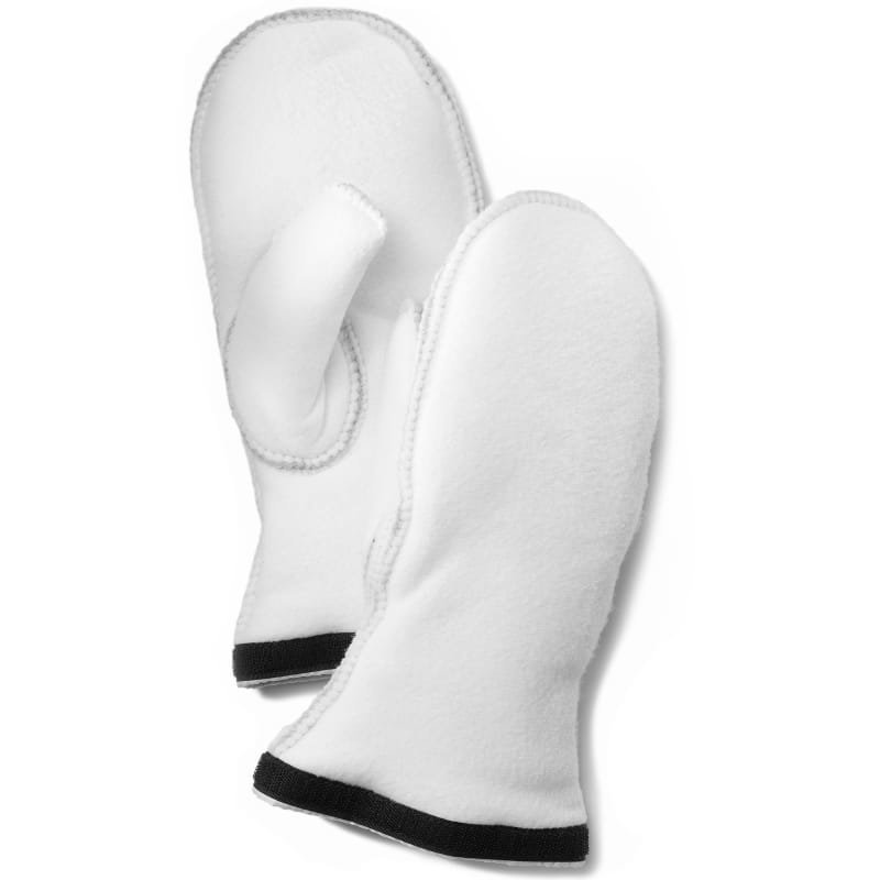 Hestra Army Leather Heli Ski Sr. Liner Long Mitt 11 Offwhite