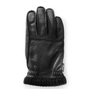 Hestra Deerskin Primaloft Ribbed musta sormikas