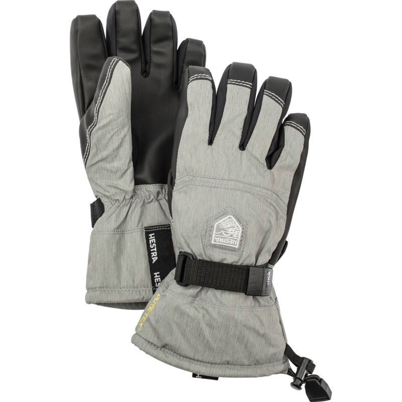 Hestra Gore-Tex Gauntlet Jr 3 Light Grey