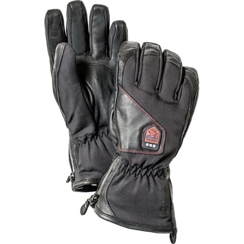 Hestra Power Heater - 5 finger 8 Black