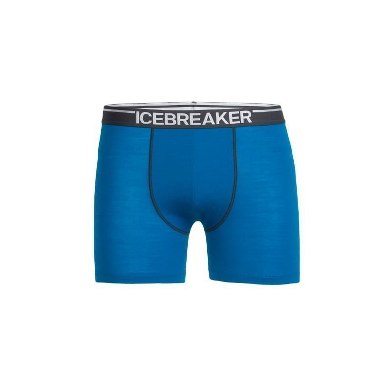 Icebreaker Men's Anatomica Boxers M Alpine/Monsoon/White