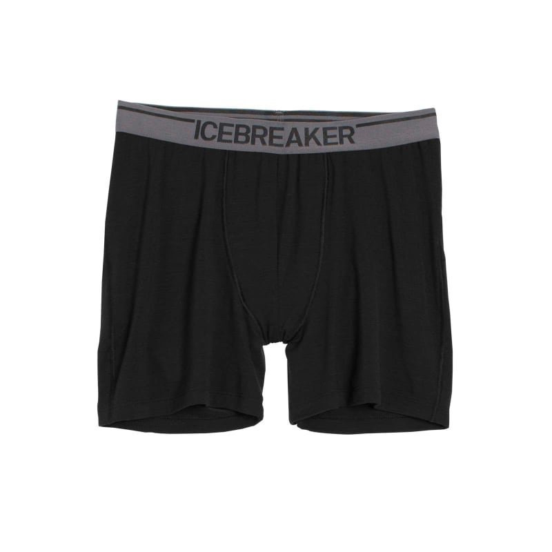 Icebreaker Men's Anatomica Boxers XXL Black/Monsoon