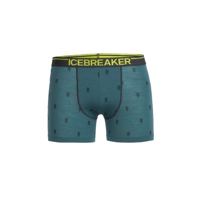 Icebreaker Men's Anatomica Boxers XXL Canoe/Black/Monsoon
