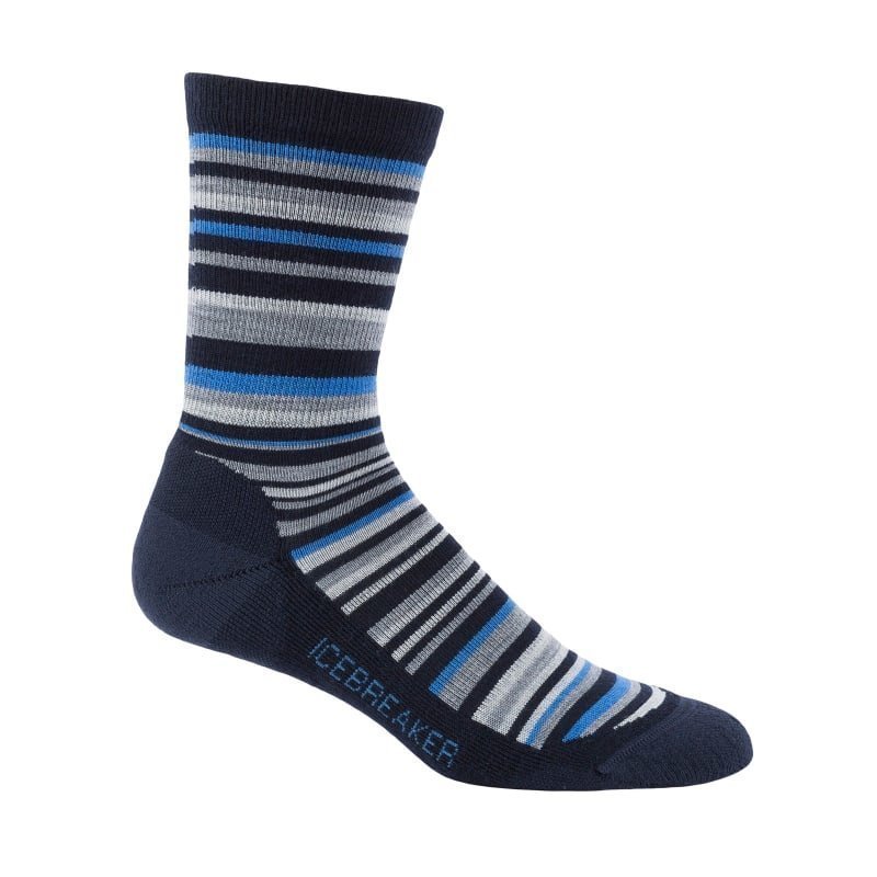 Icebreaker Men's City Lite Crewe M Admiral/Pelorus/Metro HTHR