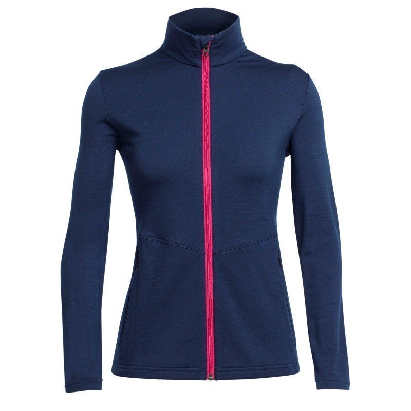 Icebreaker Women's Victory LS Zip