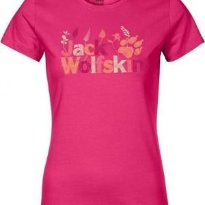 Jack Wolfskin Brand T Pink XL