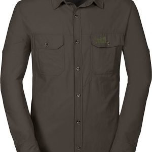 Jack Wolfskin Brightwater Chill Shirt M Oliivi S