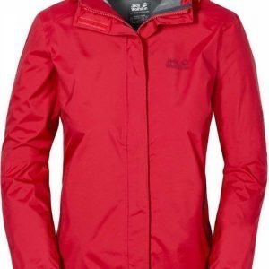 Jack Wolfskin Cloudburst Jacket Women Punainen S